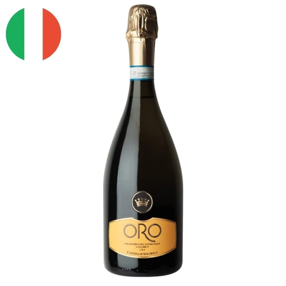 Vinho Espumante Branco Brut Oro Falanghina Del Sannio DOP 750 ML - Image 2