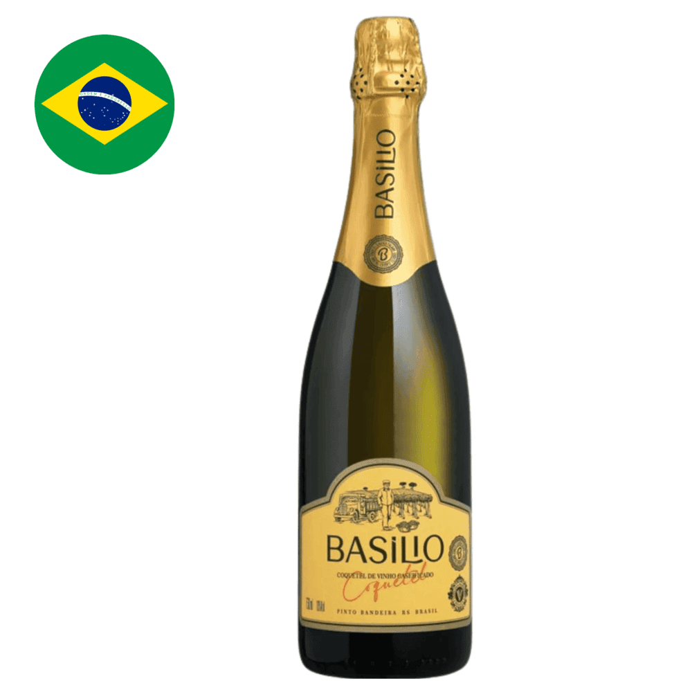 Vinho Espumante Coquetel Gaseificado tipo  Bellini Basilio 750 ml