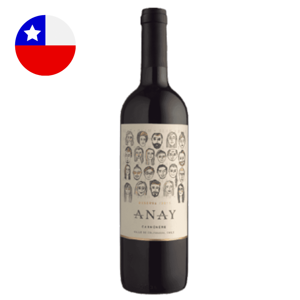 Vinho Tinto Chile Anay Carmenere 750 ml