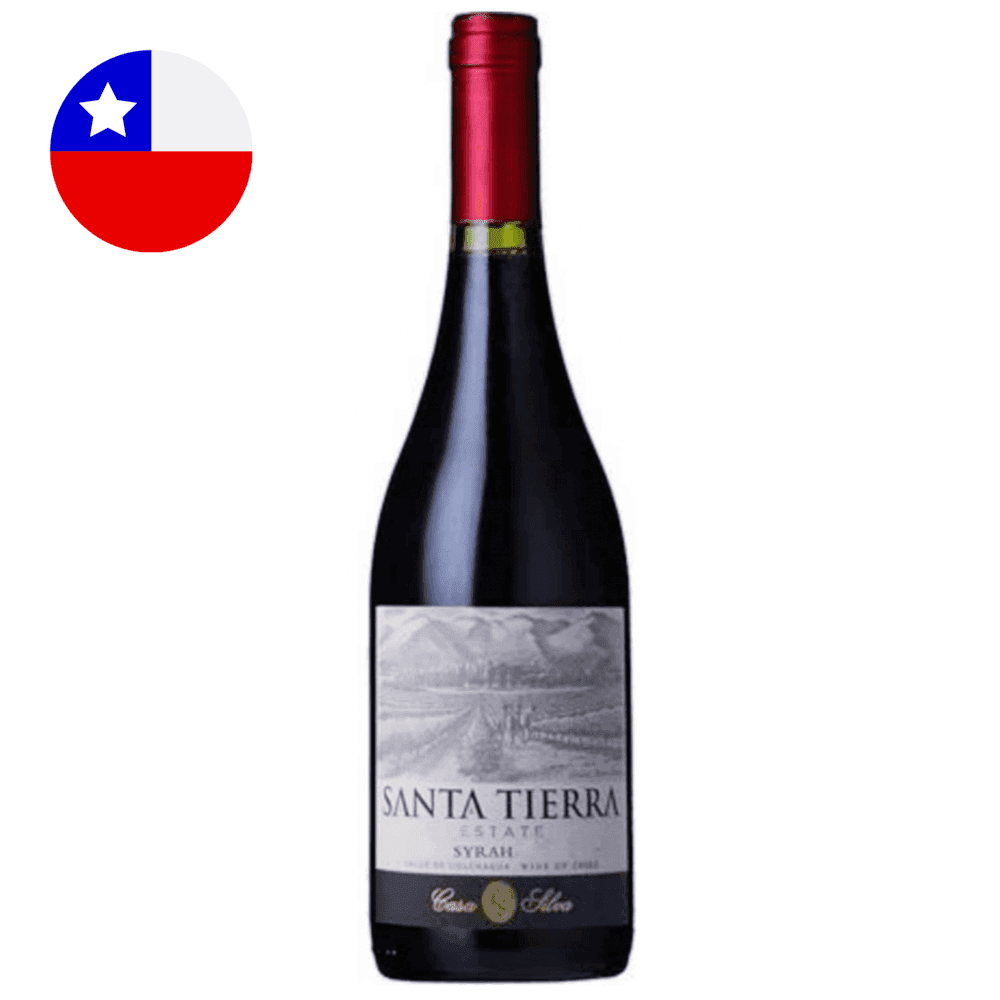 Vinho Tinto Chile Casa Silva Santa Tierra Estate Syrah 750 ML