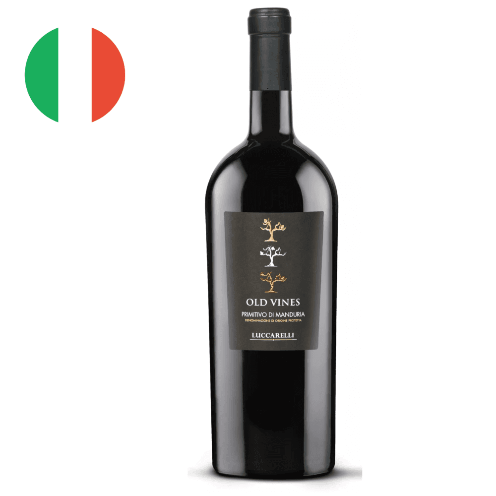 Vinho Tinto Italia Luccarelli Primitivo de Manduria Old Wines DOP  750 ML