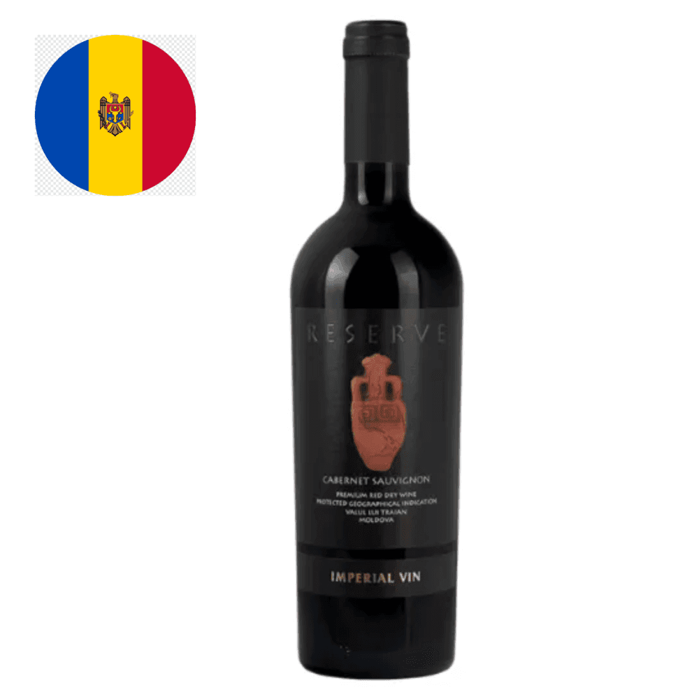 Vinho Tinto Imperial Vin Reserve Collection Cab Sauvignon  IGP Amphora  Moldavia750 ML