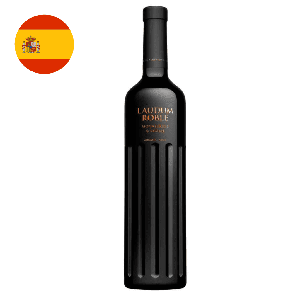 Vinho Tinto Espanha Laudum Roble Monastrell Syray DOC 750 ML