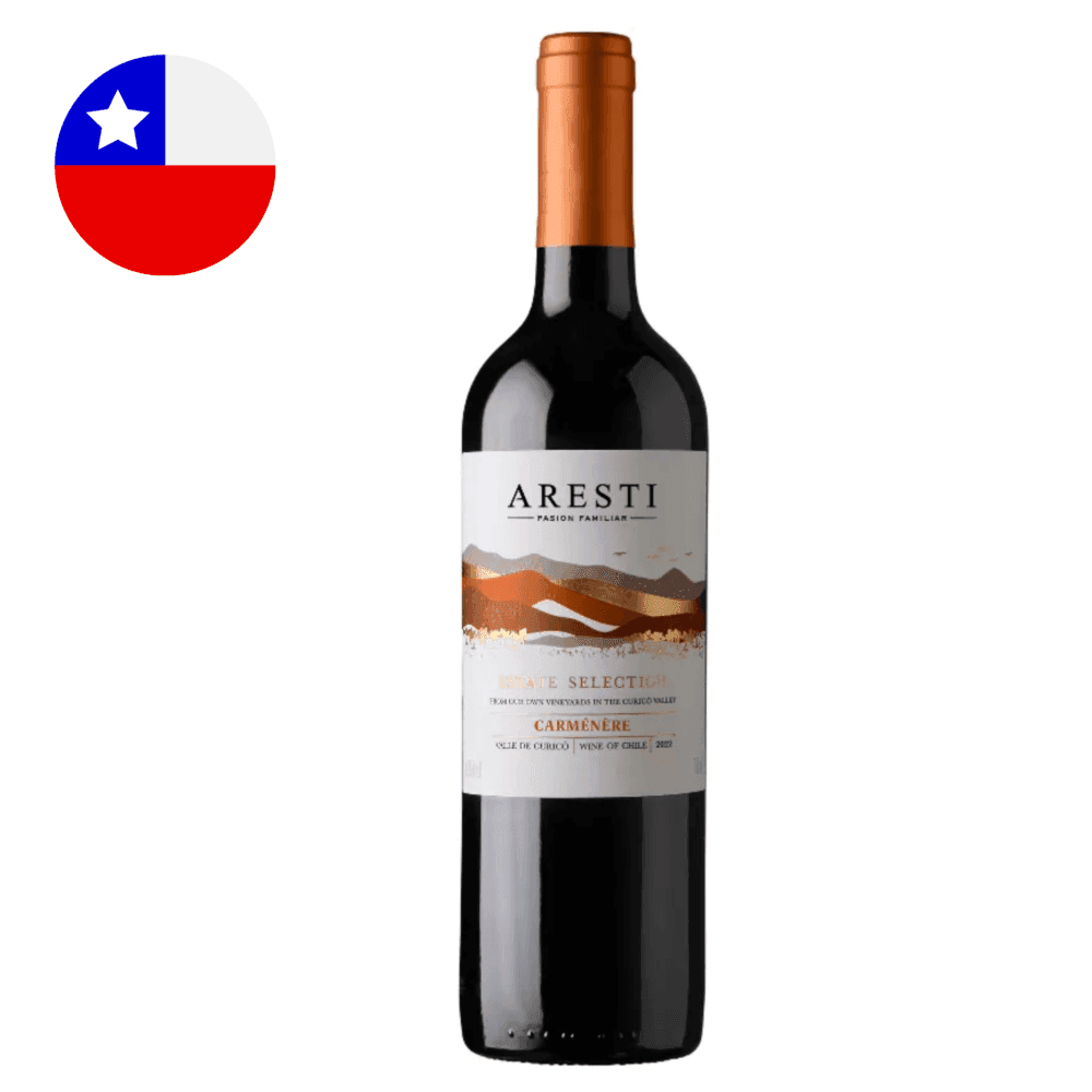 Vinho Tinto Chile Aresti Est Sel Carménère 750 ML