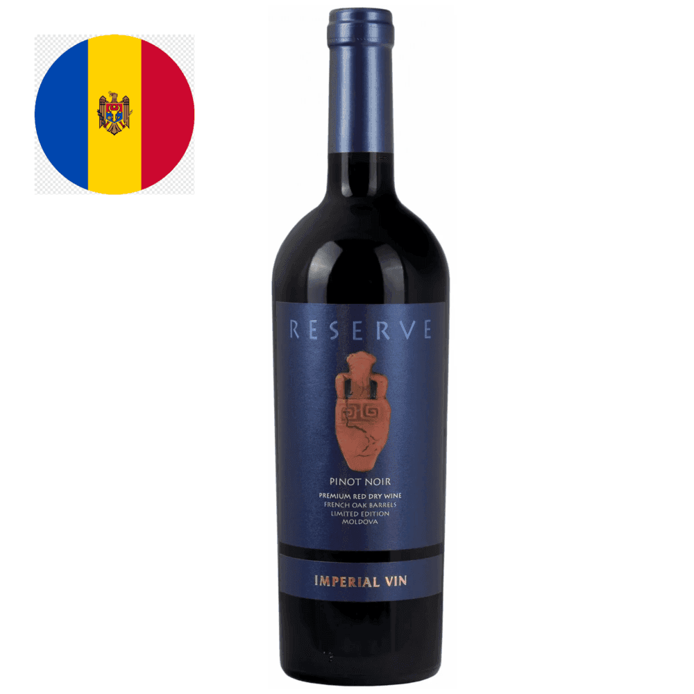 Vinho Tinto Imperial Vin Reserve Collection Pinot Noir  IGP Amphora  Moldavia750 ML
